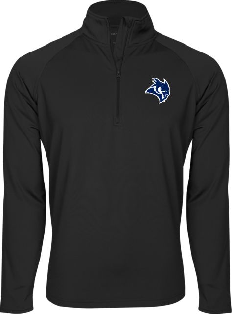 Rice Sport Wick Stretch 1/2 Zip Pullover Owl Head - ONLINE ONLY