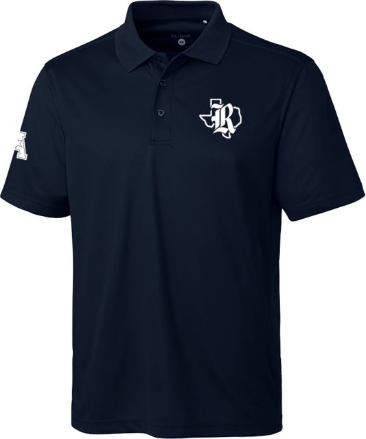 Rice C&B Dark Clique Ice Pique Polo Rice Texas