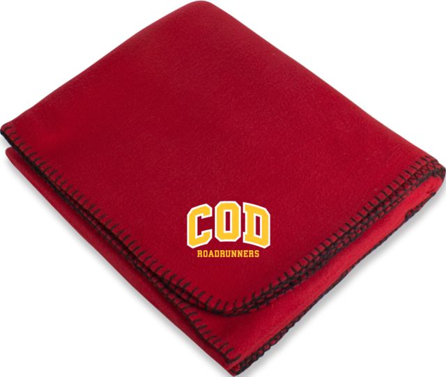 College of the Desert Arctic Fleece Blanket COD Roadrunners - ONLINE ONLY