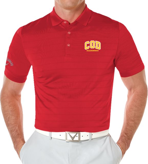 College of the Desert Callaway Opti Vent Polo COD Roadrunners - ONLINE ONLY