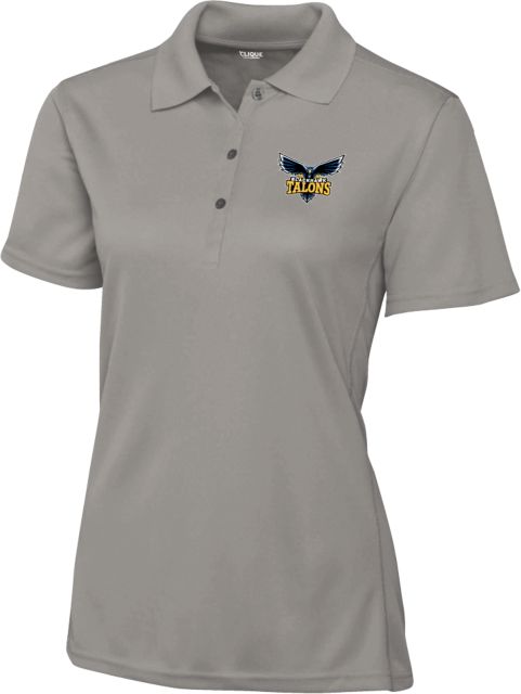 Blackhawk C&B Womens Clique Ice Pique Polo Hawk Mascot - ONLINE ONLY