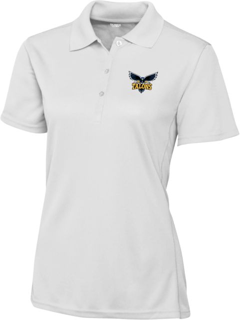 Blackhawk C&B Womens Clique Ice Pique Polo Hawk Mascot - ONLINE ONLY