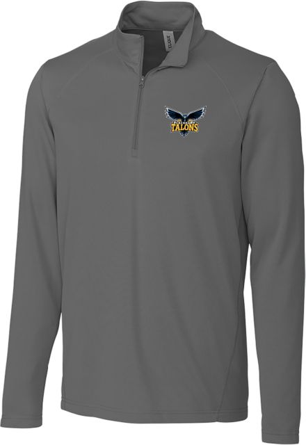 Blackhawk C&B Titan Clique Ice Pique Half Zip Hawk Mascot - ONLINE ONLY