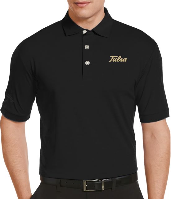 Tulsa Callaway Tonal Polo Tulsa Wordmark - ONLINE ONLY