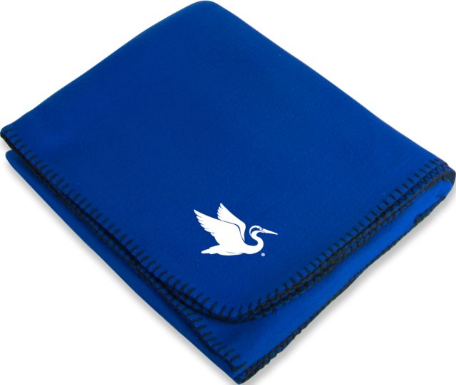 Everglades University Arctic Fleece Blanket Everglades University EgretA Mascot Trademark - ONLINE ONLY