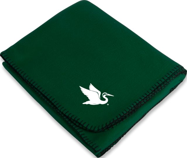 Everglades University Arctic Fleece Blanket Everglades University EgretA Mascot Trademark - ONLINE ONLY