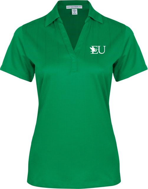 Everglades University® Ladies Performance Fine Jacquard Polo EU Logo - ONLINE ONLY