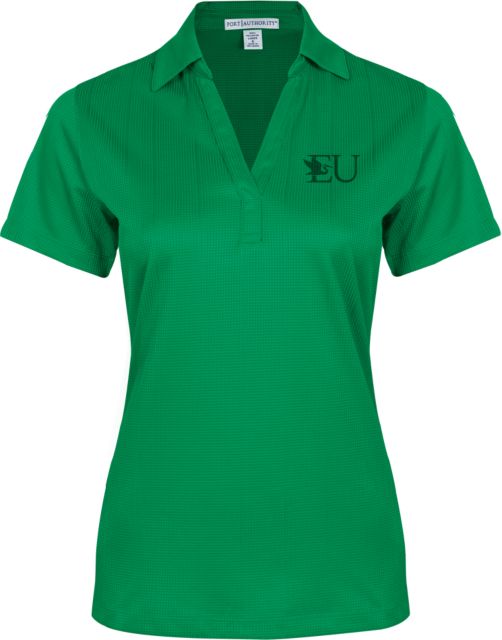 Everglades University® Ladies Performance Fine Jacquard Polo EU Logo - ONLINE ONLY