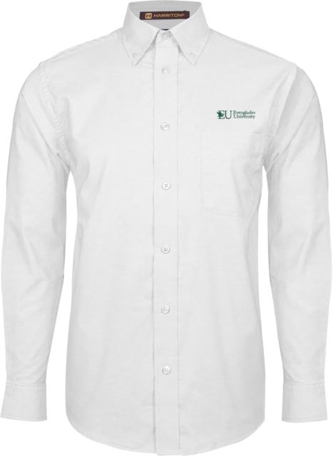 Everglades University® Mens Oxford Long Sleeve Shirt Everglades University Primary - ONLINE ONLY