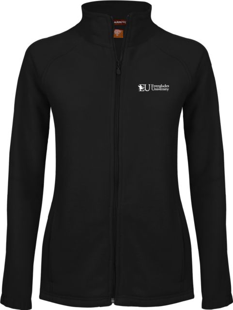 Everglades University® Ladies Fleece Full Zip Jacket Everglades University Primary - ONLINE ONLY