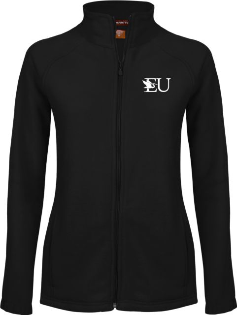 Everglades University® Ladies Fleece Full Zip Jacket EU Logo - ONLINE ONLY