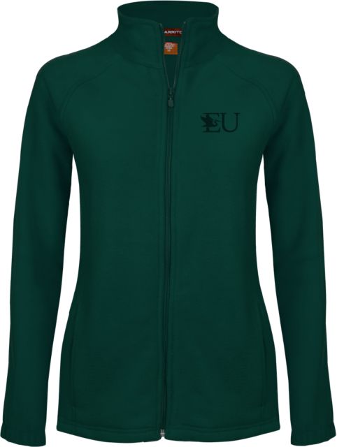Everglades University® Ladies Fleece Full Zip Jacket EU Logo - ONLINE ONLY