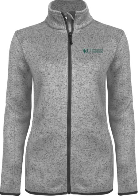 Everglades University® Heather Ladies Fleece Jacket Everglades University Primary - ONLINE ONLY