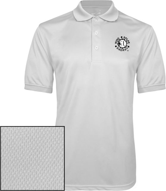 Everglades University Dry Mesh Polo Wind Solar EnergyA Trademark - ONLINE ONLY