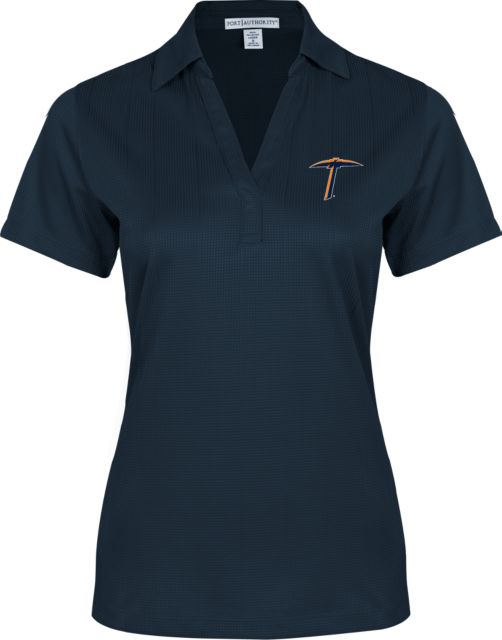 UTEP Ladies Performance Fine Jacquard Polo Miners Pick - ONLINE ONLY