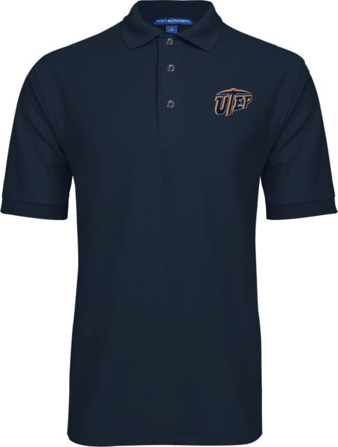 UTEP Easycare Pique Polo Primary University Mark - ONLINE ONLY