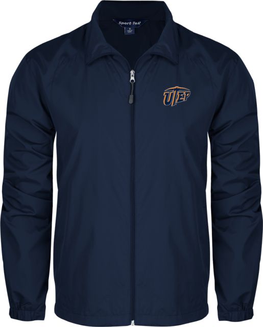 UTEP Full Zip Wind Jacket Primary University Mark - ONLINE ONLY
