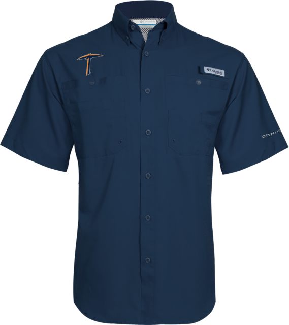 UTEP Twill Button Down Long Sleeve Primary University Mark - ONLINE ONLY:  University of Texas El Paso