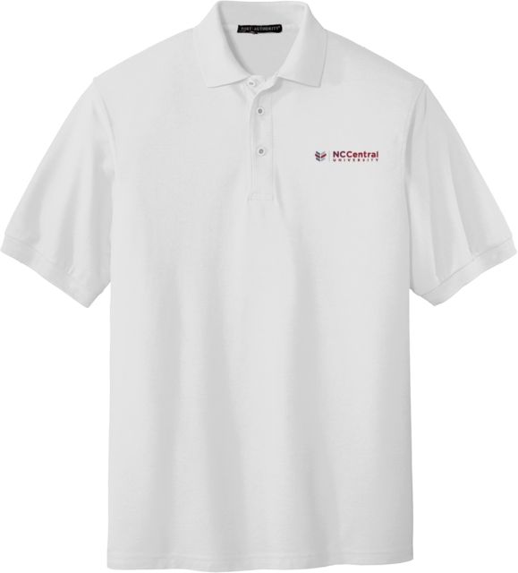 North Carolina Central Silk Touch Polo NC Central University Mark - ONLINE ONLY