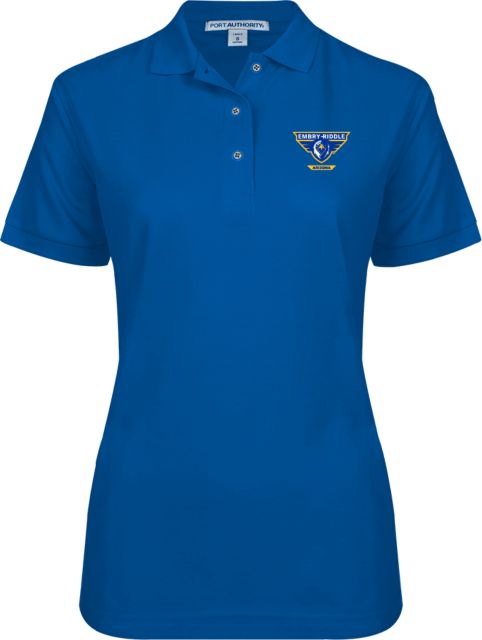 Embry Riddle Prescott Ladies Easycare Pique Polo Athletic Mark - Arizona - ONLINE ONLY