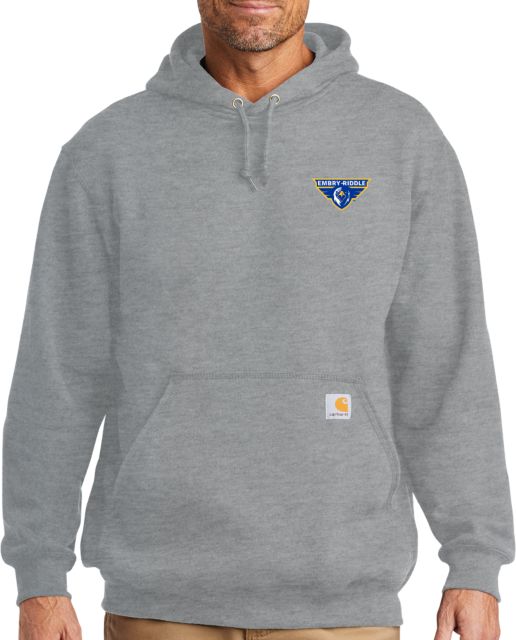 Embry Riddle Prescott Carhartt Midweight Hoodie Athletic Mark - ONLINE ONLY