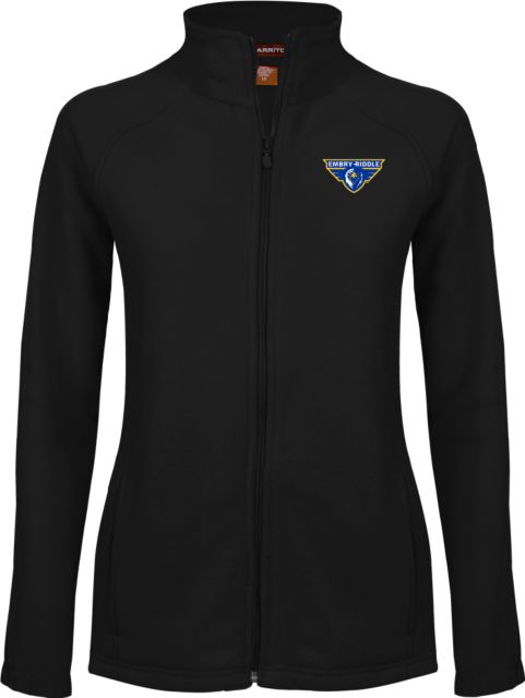Embry Riddle Prescott Ladies Fleece Full Zip Jacket Athletic Mark - ONLINE ONLY
