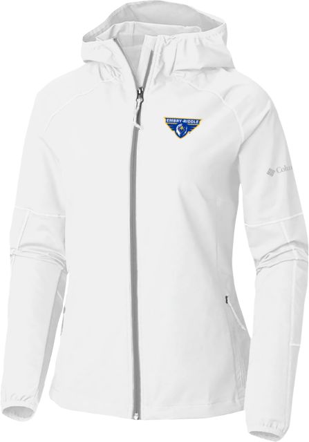Embry Riddle Prescott Columbia Ladies Sweet As Ivory Hooded Jacket Athletic Mark - ONLINE ONLY