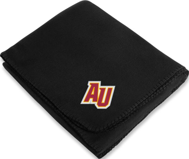 Alvernia Arctic Fleece Blanket AU Lettermark - ONLINE ONLY
