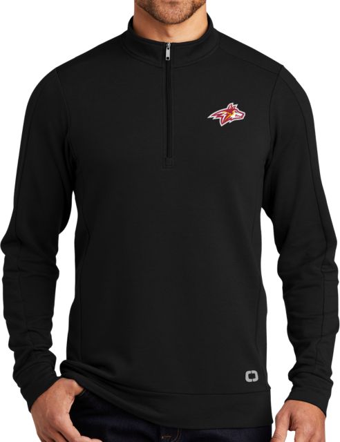 Alvernia OGIO Luuma 1/2 Zip Fleece Golden Wolf Head - ONLINE ONLY