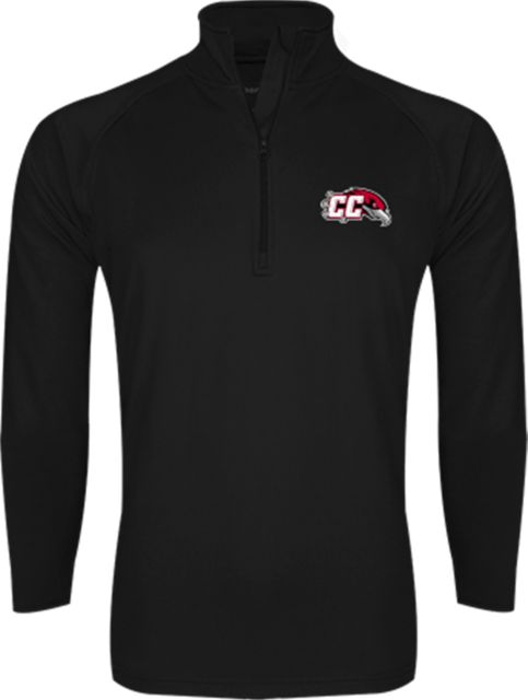 Casper Sport Tek Sport Wick Stretch 1/2 Zip Pullover CC with Thunderbird - ONLINE ONLY