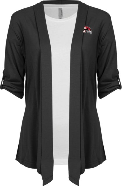 Casper Ladies Drape Front Cardigan CC with Thunderbird - ONLINE ONLY