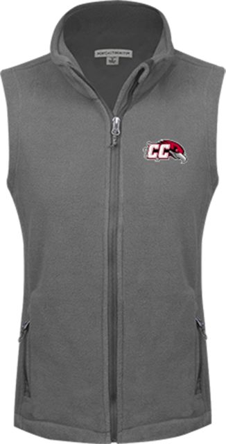 Casper Womens Fleece Full Zip Vest CC with Thunderbird - ONLINE ONLY