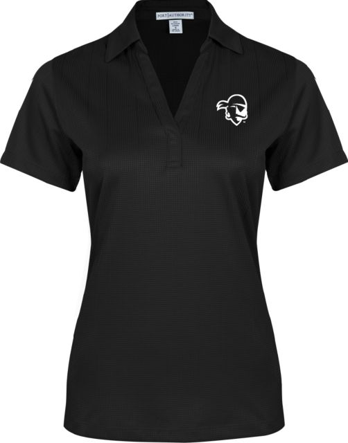 Seton Hall Ladies Performance Fine Jacquard Polo Primary Athletics Logo - ONLINE ONLY