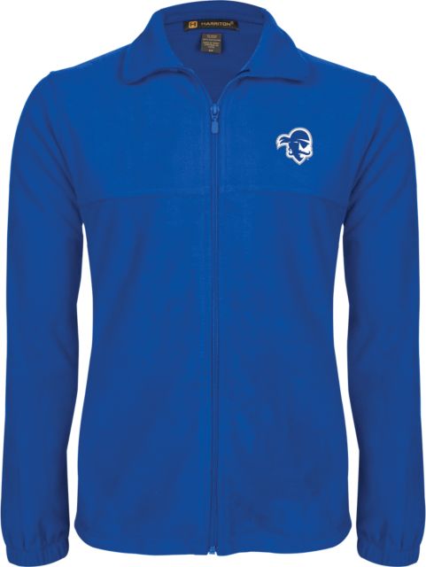 Seton Hall Fleece Full Zip Jacket Primary Athletics Logo - ONLINE ONLY