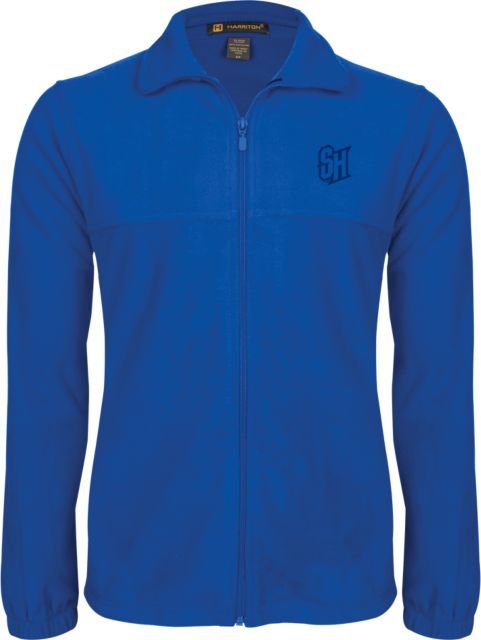 Seton Hall Fleece Full Zip Jacket Secondary Athletic Logo - ONLINE ONLY