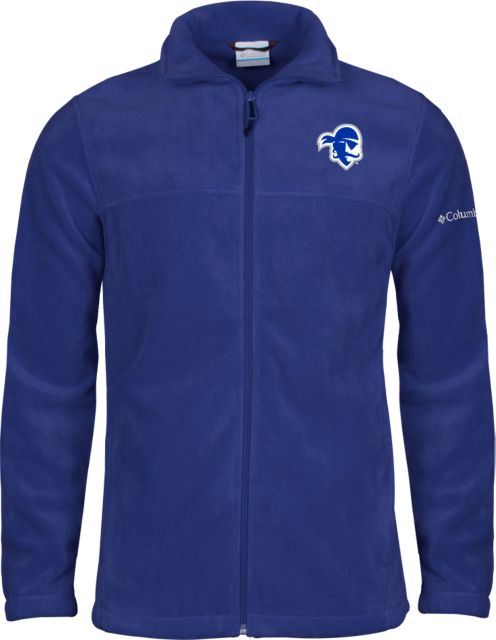 Seton Hall Columbia Full Zip Fleece Jacket Primary Athletics Logo - ONLINE ONLY