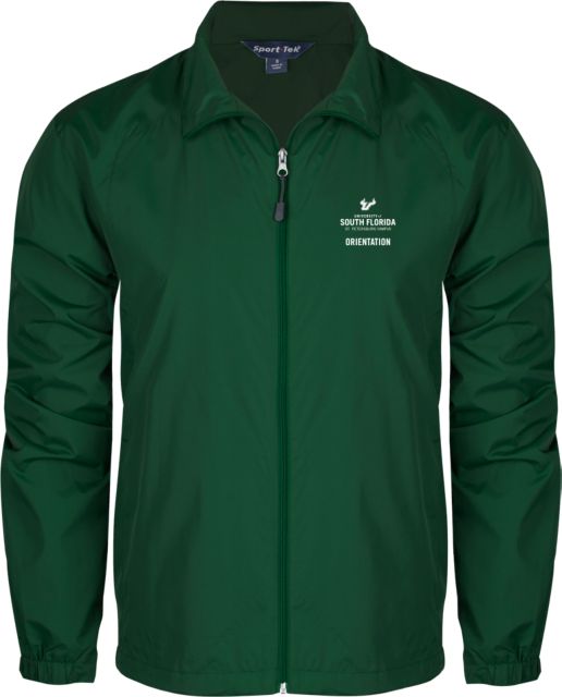 South Florida Full Zip Wind Jacket Uni of South Florida Petersbug Orientation - ONLINE ONLY