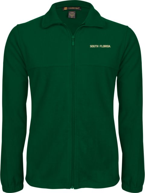South Florida Fleece Full Zip Jacket Wordmark - ONLINE ONLY