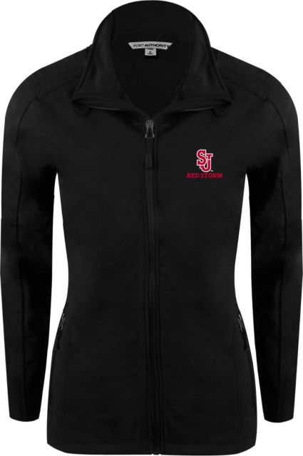 St. Johns Ladies Softshell Jacket SJ Redstorm Stacked - ONLINE ONLY