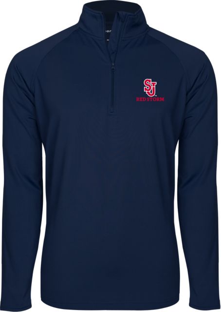 St. Johns Sport Wick Stretch 1/2 Zip Pullover SJ Redstorm Stacked - ONLINE ONLY