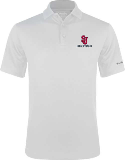 Men's Columbia White Boston Red Sox Omni-Wick Drive Polo