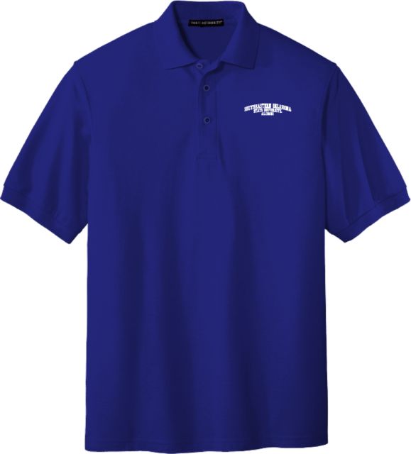 Southeastern Oklahoma State Silk Touch Polo Southeastern Oklahoma State University Alumni Arched - ONLINE ONLY