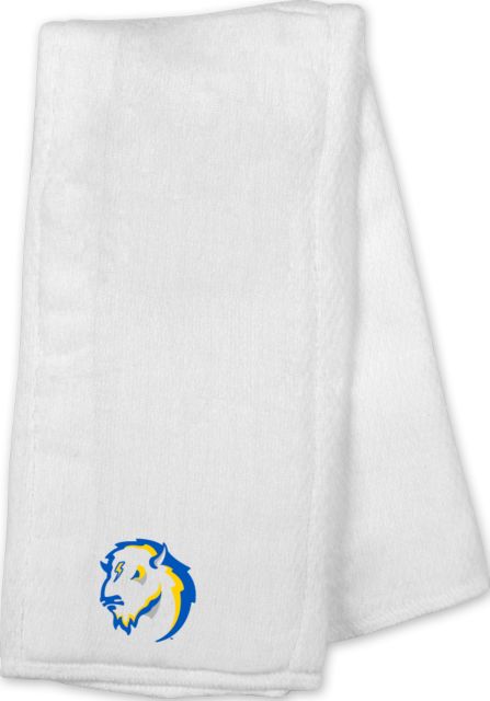 Southeastern Oklahoma State Baby Burp Cloth Bolt Mascot - ONLINE ONLY