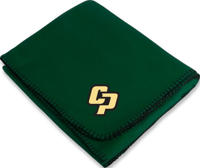 Cal Poly Arctic Fleece Blanket Interlocking CP - ONLINE ONLY