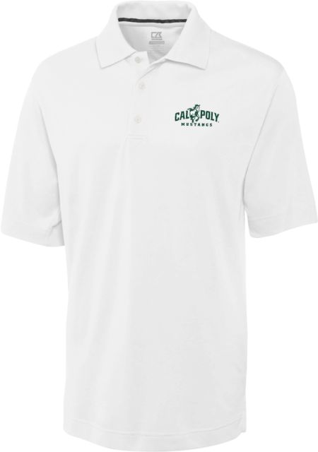 Cal Poly CandB Advantage TriBlend Pique Polo Athletic Primary Wordmark - ONLINE ONLY