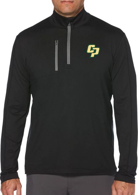 Cal Poly Callaway 1/4 Zip Pullover Interlocking CP - ONLINE ONLY