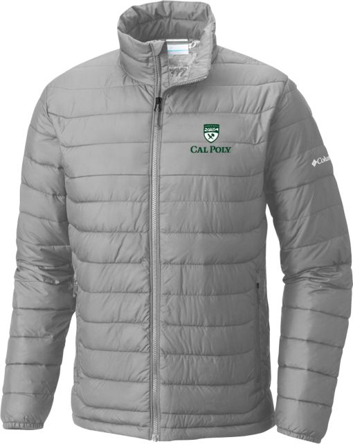 Cal Poly Columbia Powder Lite Jacket University Mark Vertical - ONLINE ONLY