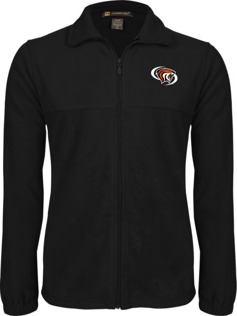 Pacific Tigers Fleece Full Zip Jacket Pacific Powercat Primary Mark - ONLINE ONLY
