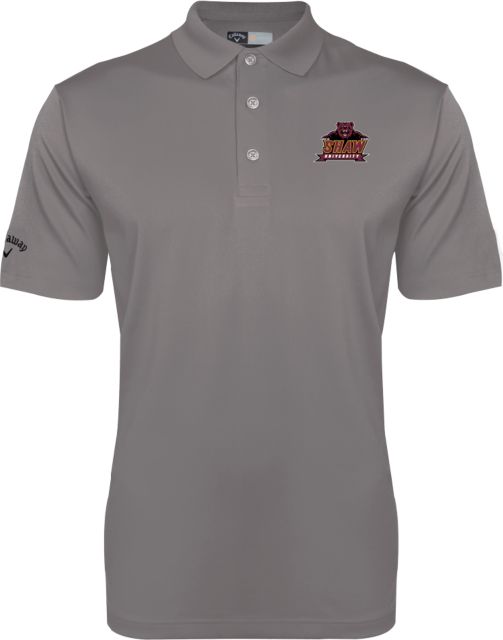 Shaw University Callaway Opti Dri Chev Polo Shaw University Primary - ONLINE ONLY