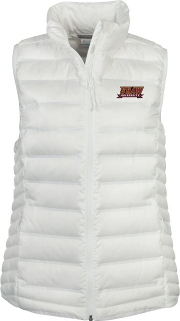 Shaw University Columbia Lake 22 Ladies Vest Shaw University Stacked Logo - ONLINE ONLY